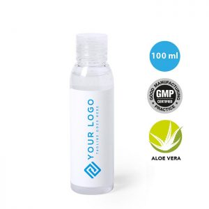 Gel antibacteriano, hidroalcohólico personalizable con logo o marca Grupo Zona
